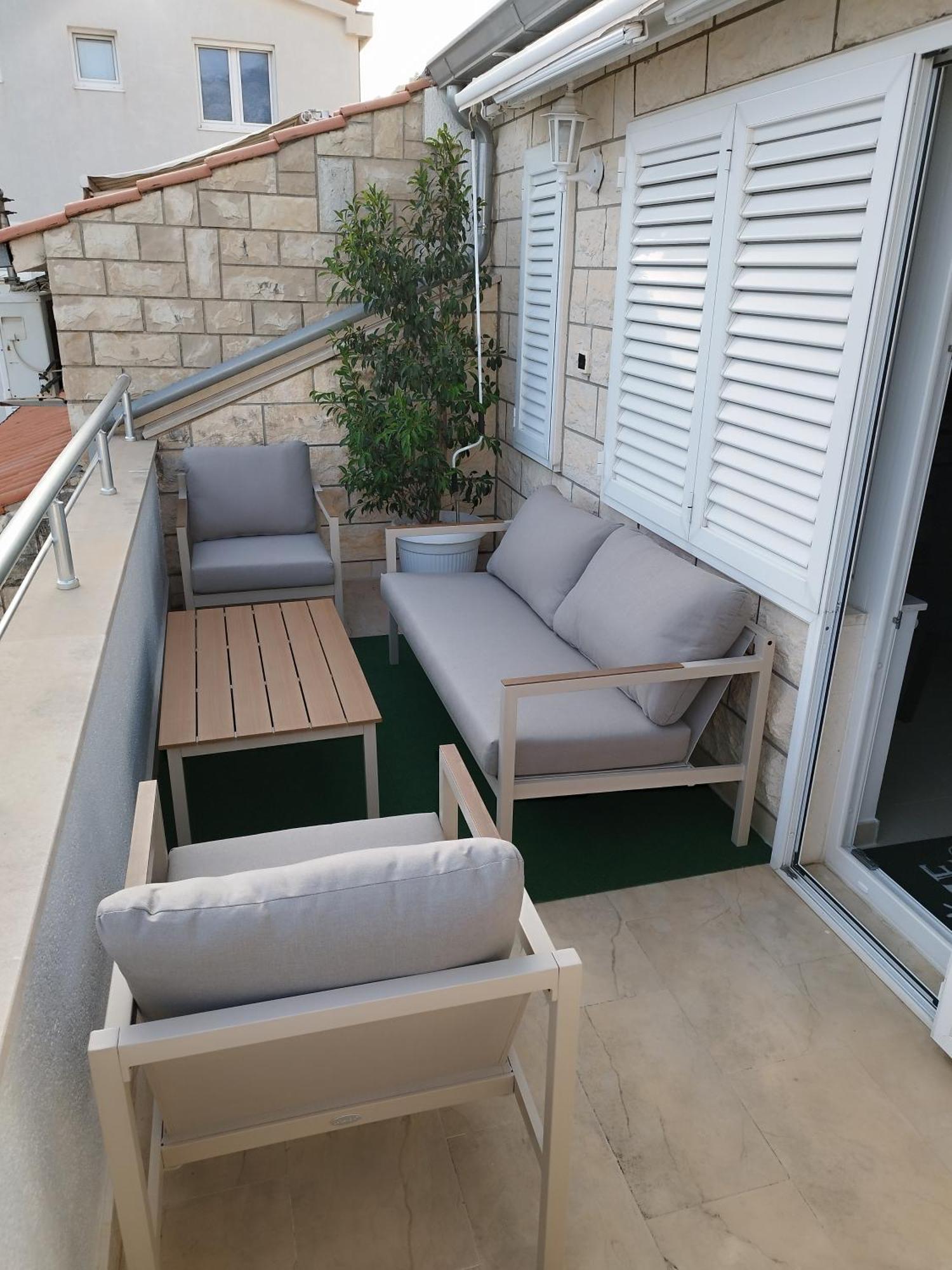 Ferienwohnung Am Sandstrand Omiš Eksteriør bilde